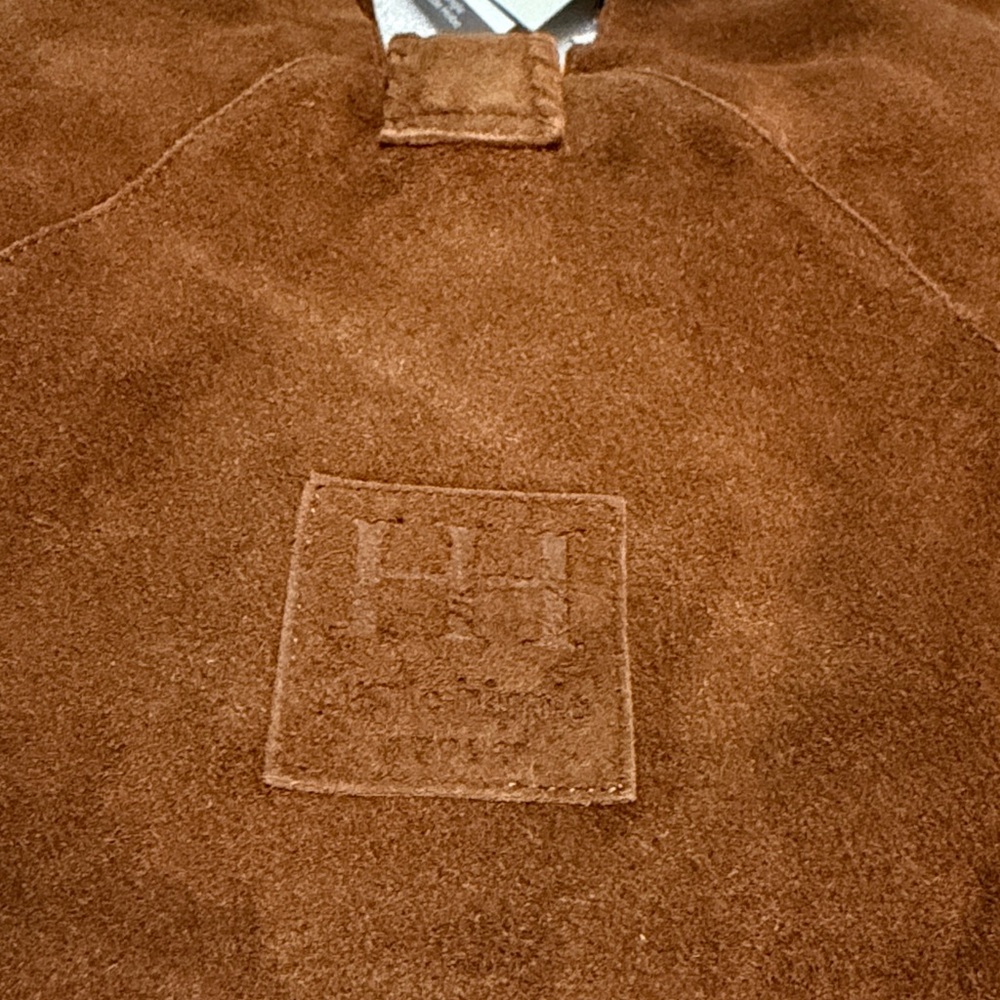 Haute Hippie Suede Brown Shoulder Hobo Bag Soft NWT - Picture 6 of 7